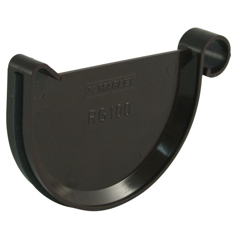 Marley RG100 Endstück, braun