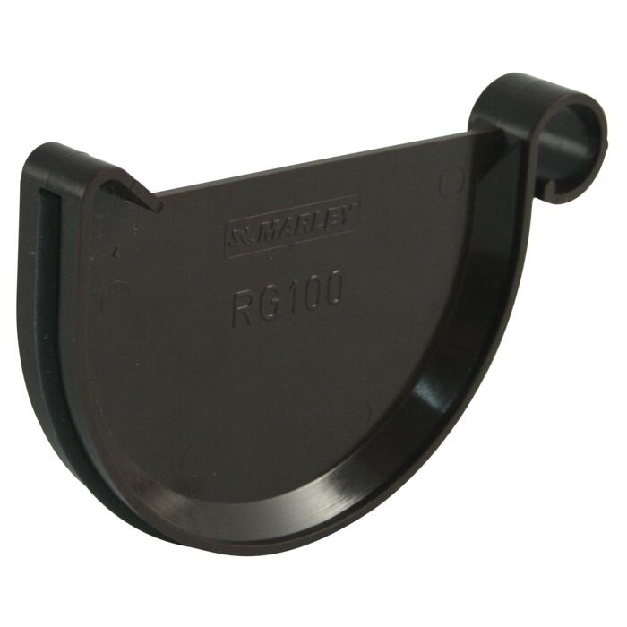 Braas Dachrinne Rg 125 Braun