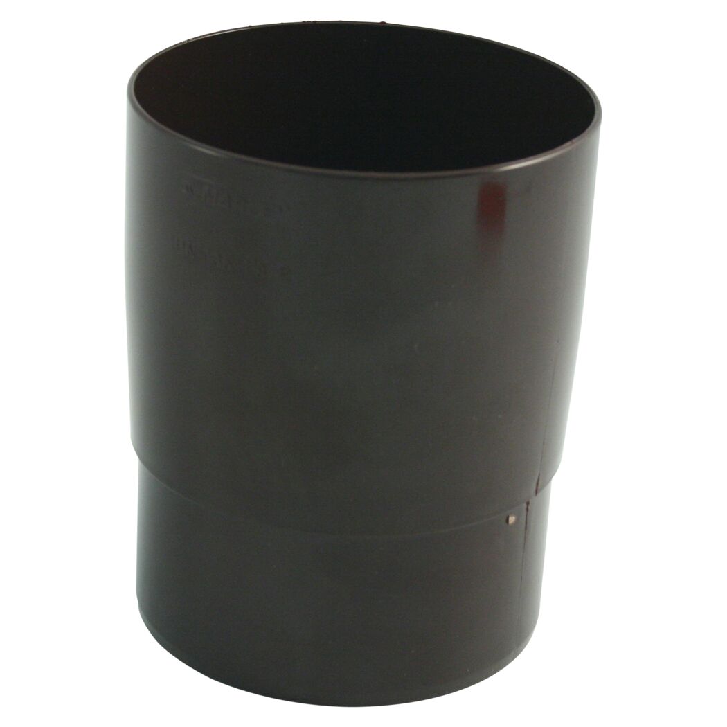 Braune Rohrmuffe DN75