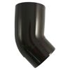 Brauner Fallrohrbogen 45° DN75