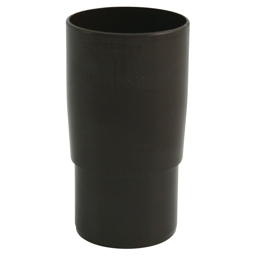 Braune Rohrmuffe DN53