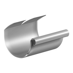 Rinnenverbinder Aluminium Ø 7,5-8 cm