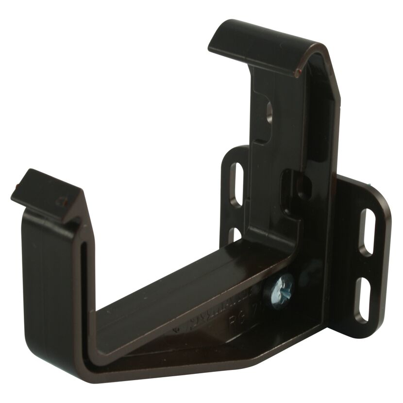 Brauner Kastenrinnenhalter RG70