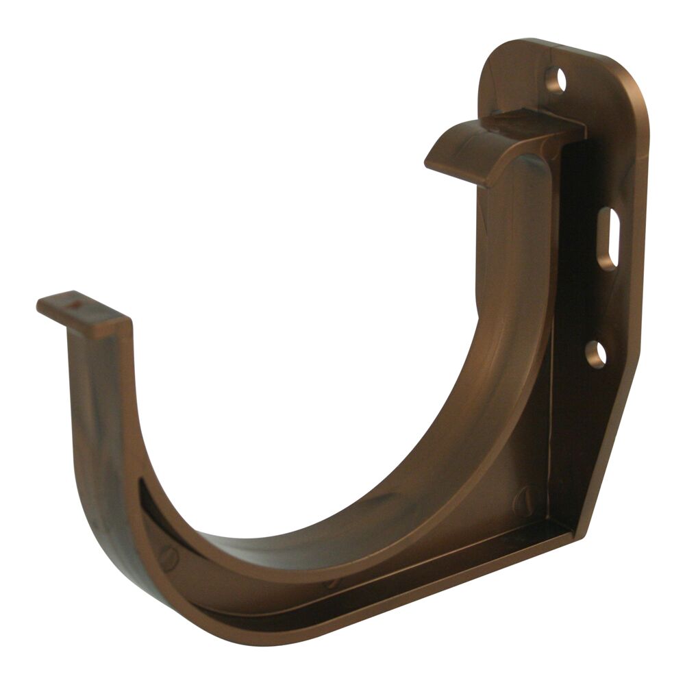 Kupferfarbener Rinnenhalter aus Kunststoff