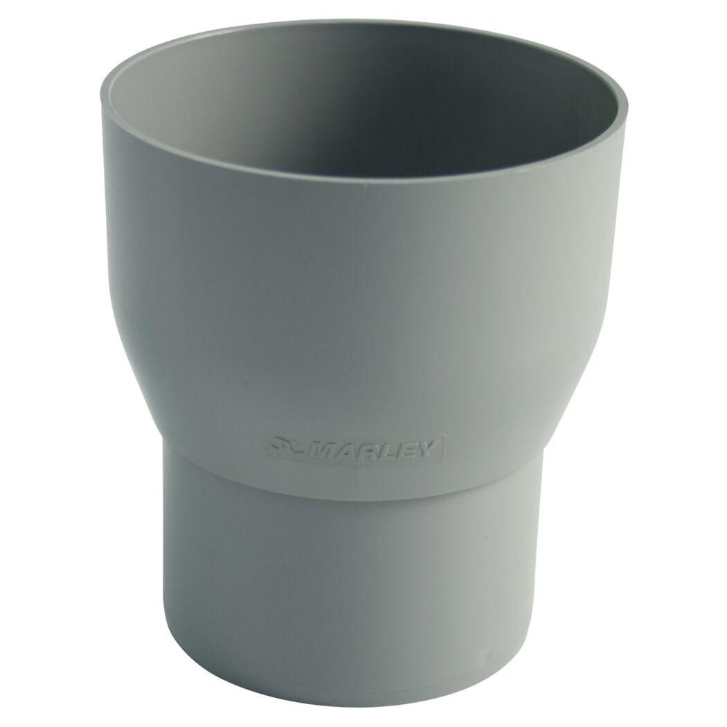 Reduzierstück grau Ø 87 mm auf Ø 75 mm