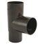 Brauner Fallrohrabzweig 87° DN53-53