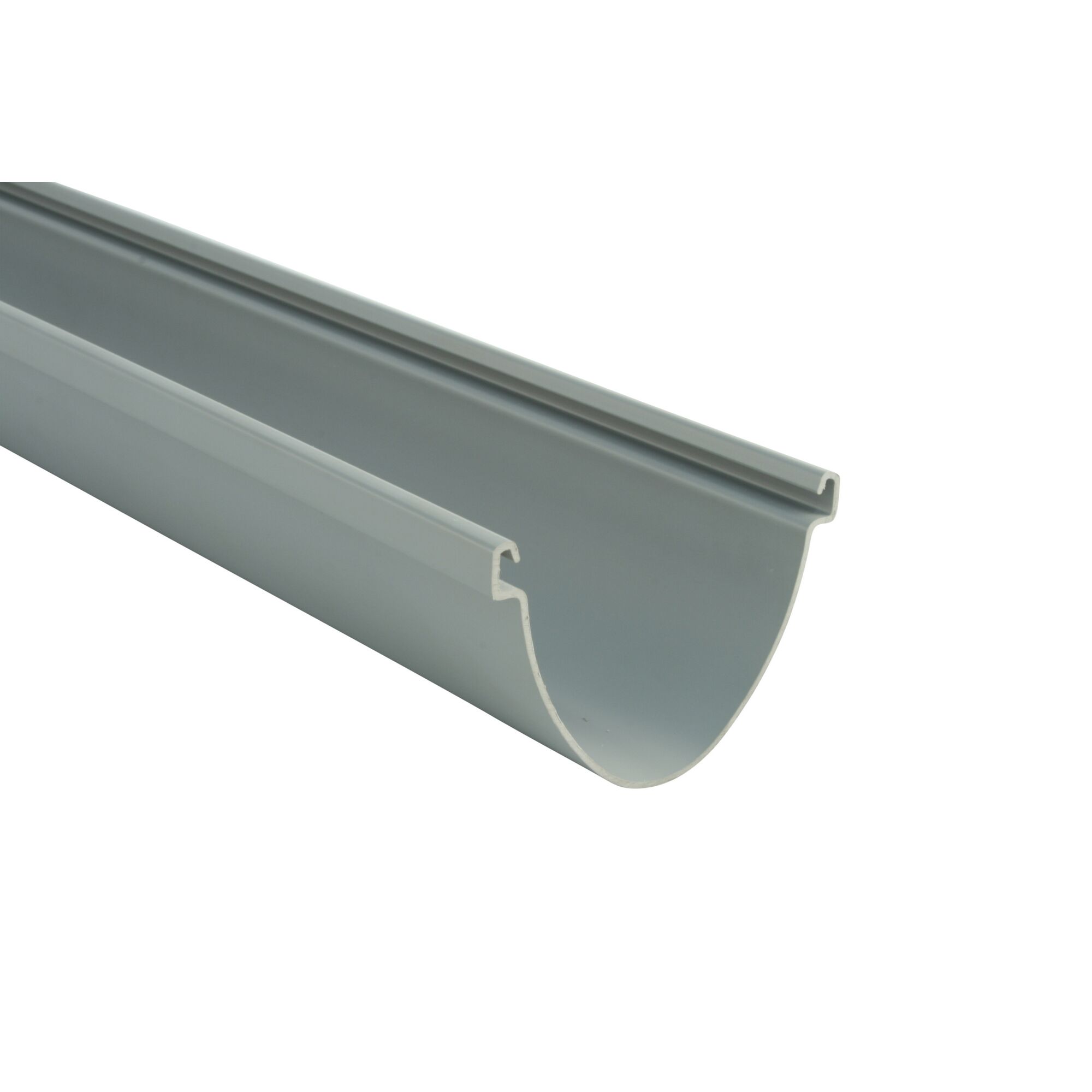 Graue Regenrinne, halbrund