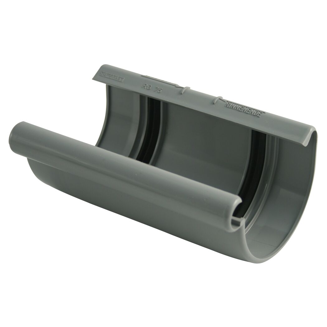 Graue Marley Rinnenverbindungsschale RG 75