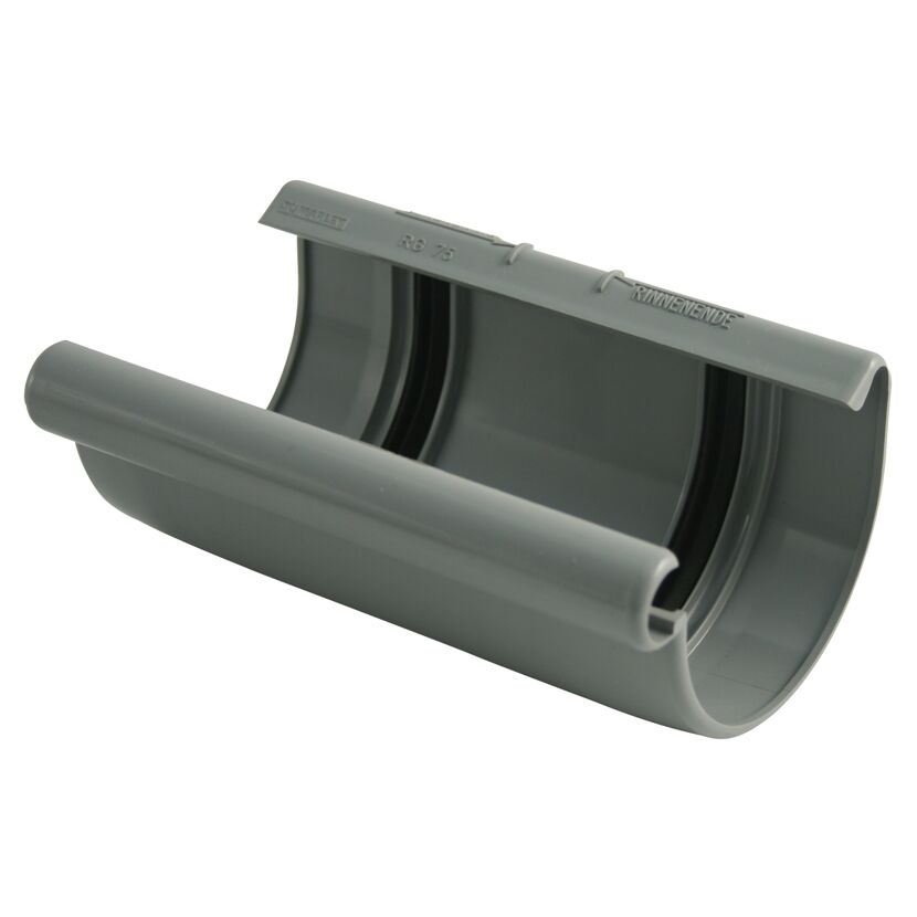 Graue Marley Rinnenverbindungsschale RG 75