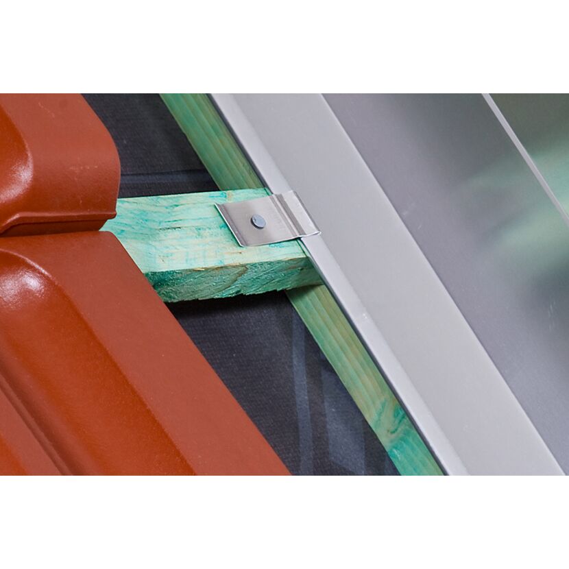 Aluminiumhafter 5,5 x 4 x 0,7 cm