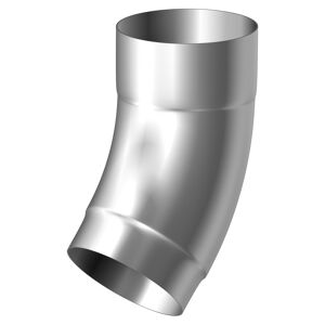 Aluminium-Fallrohrbogen 40° Ø 8 cm