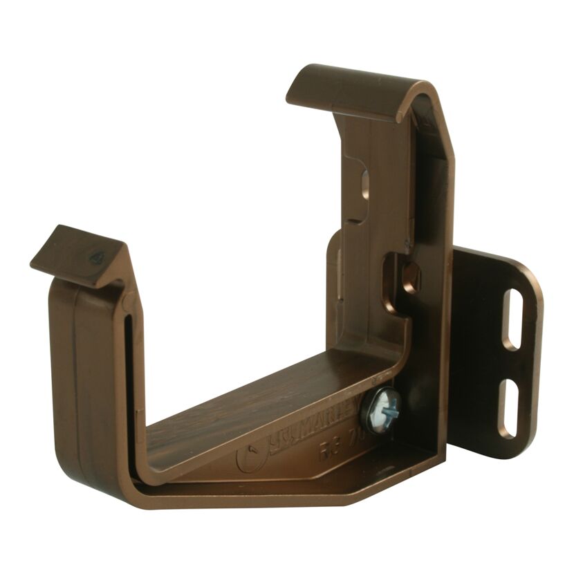 Brauner Kastenrinnenhalter
