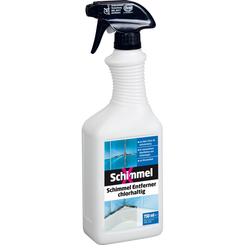 SchimmelX Schimmel-Entferner chlorhaltig, Sprühflasche