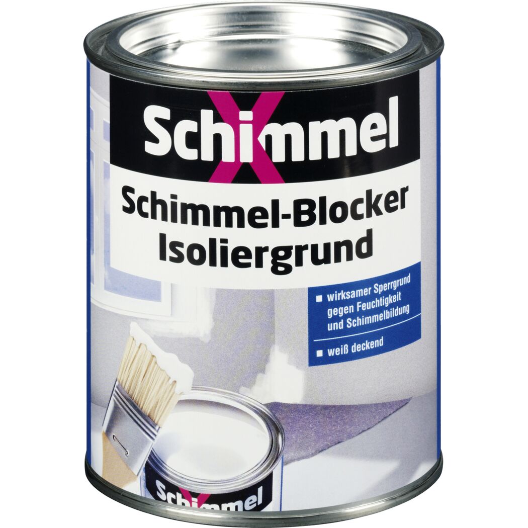 Schimmel-Blocker Isoliergrund mit Pinsel