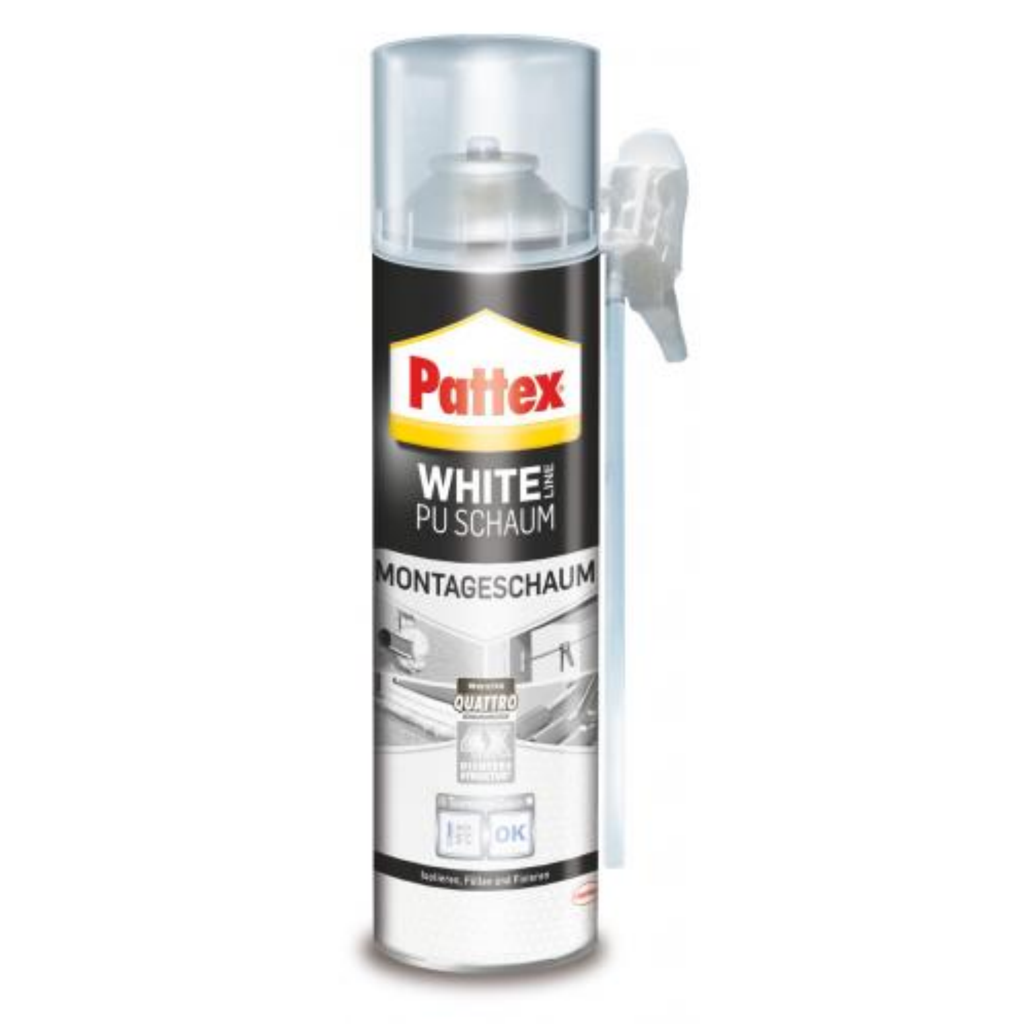 Pattex Pattex PU White Montageschaum B2 500 ml ǀ toom Baumarkt