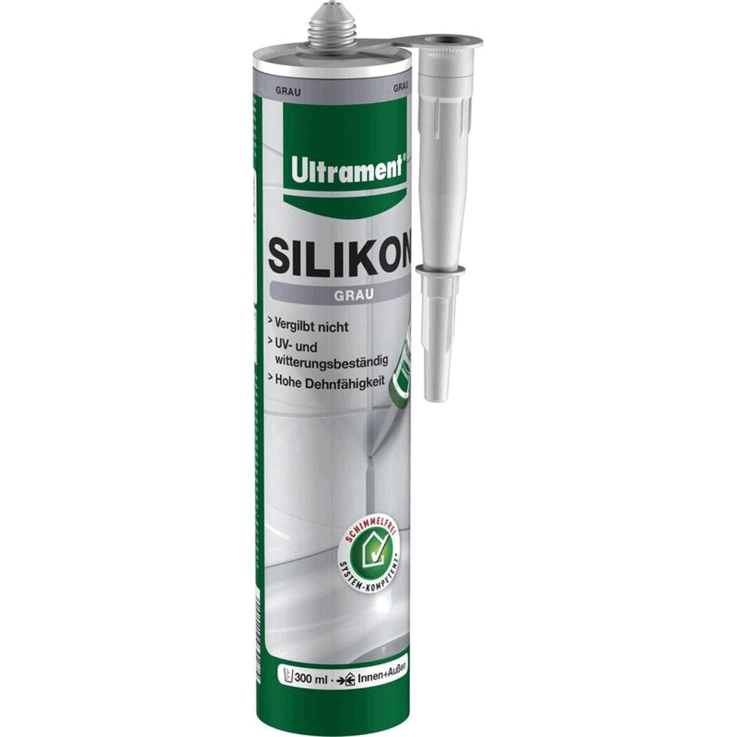 Kartusche Ultrament Silikon grau 300 ml