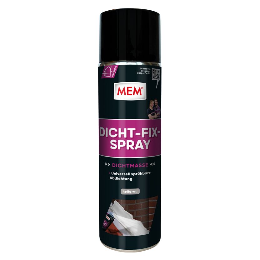 MEM Dicht-Fix-Spray, hellgrau, 500 ml Sprühdose