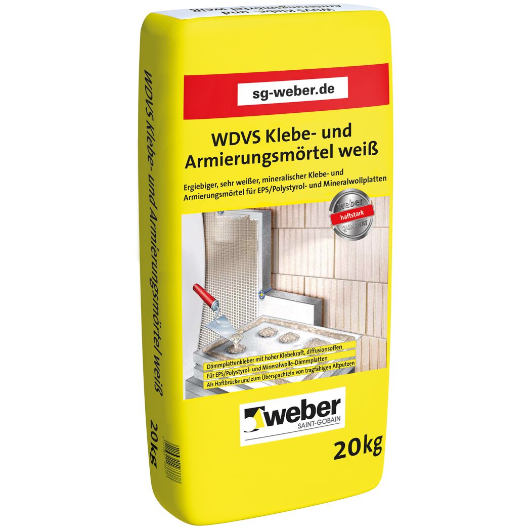 WDVS Klebe- und Armierungsmörtel, 20 kg Sack
