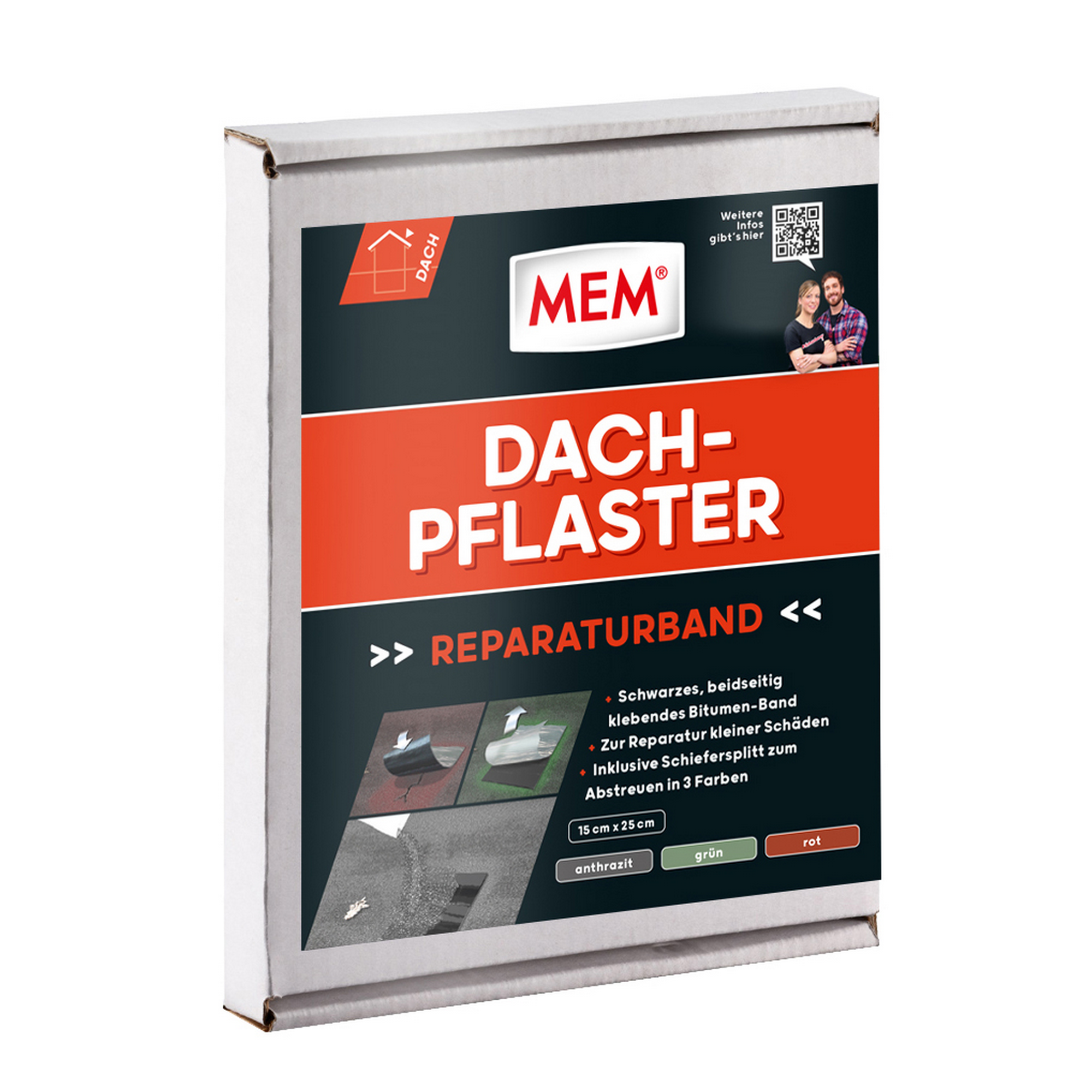 Dach-Pflaster Reparaturband 15 cm x 25 cm + product picture