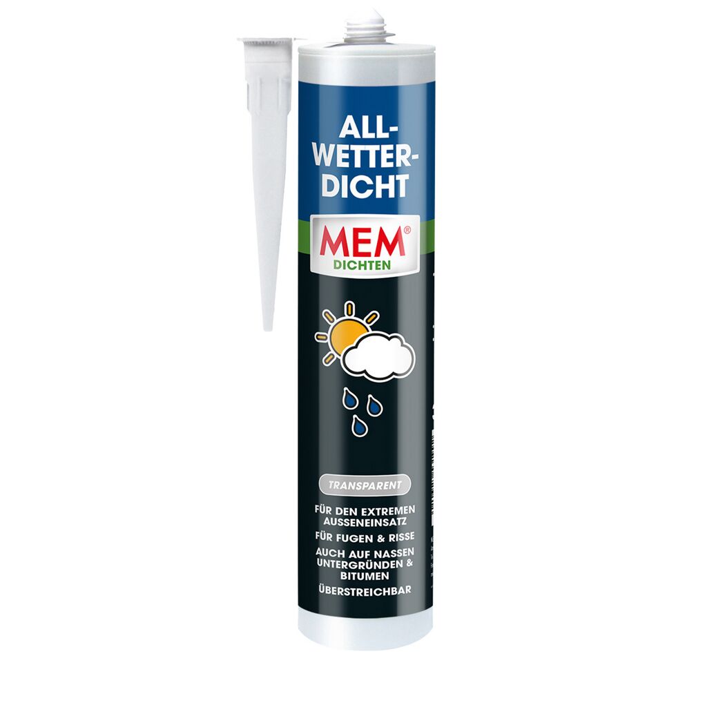 Tube MEM Allwetter-Dicht transparent
