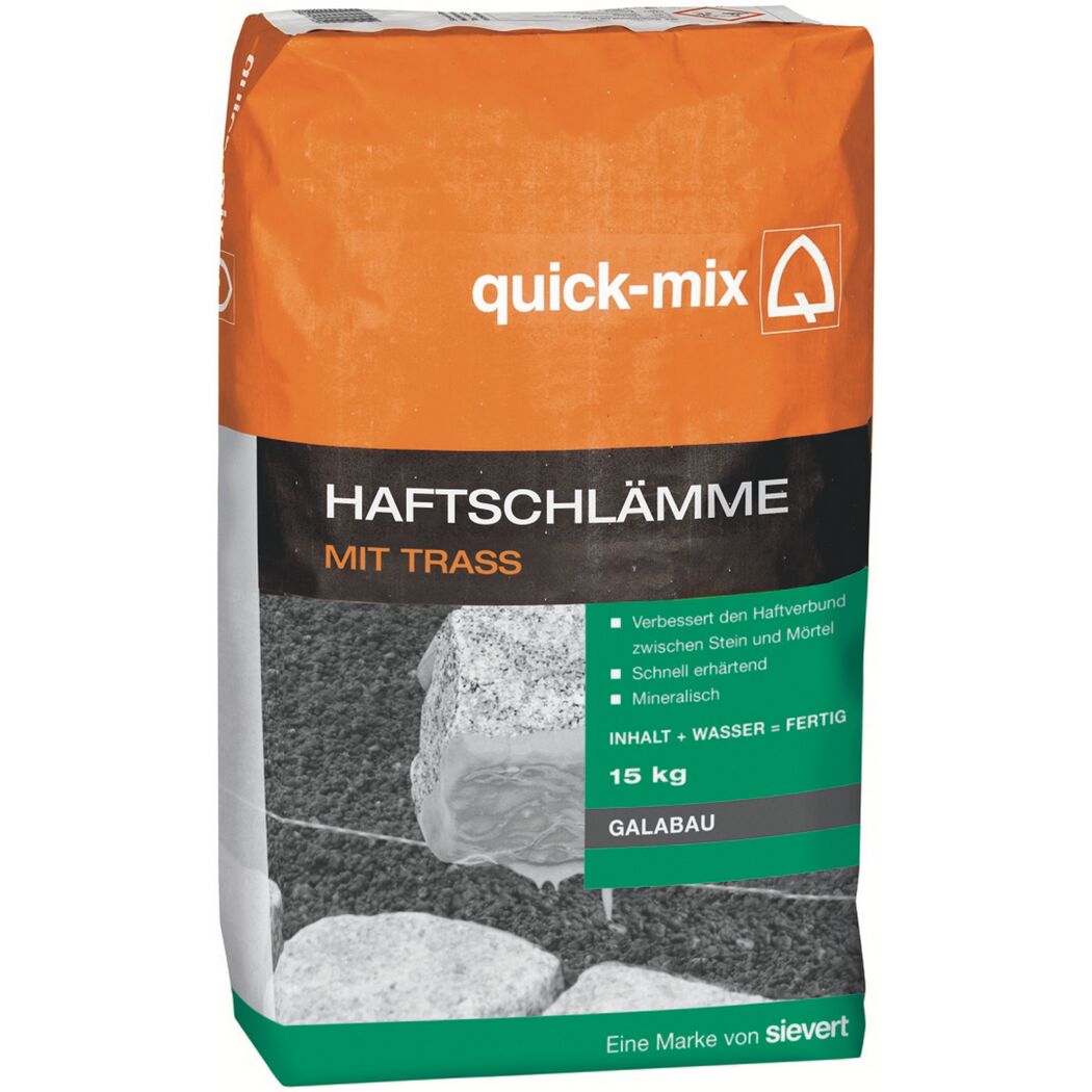 15 kg Sack Quick-Mix Haftschlämme mit Trass