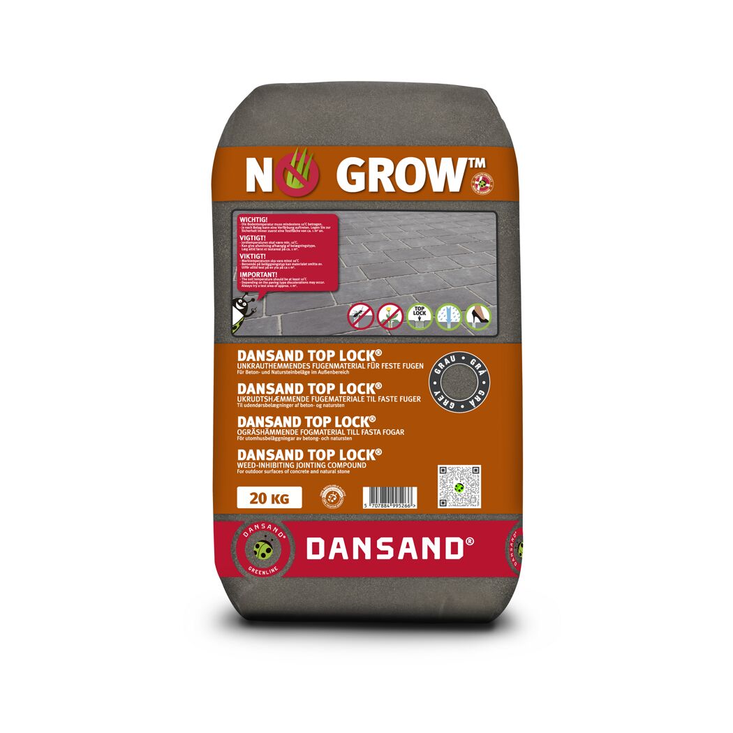 Fugensand 'No Grow™ Top Lock®' grau 20 kg
