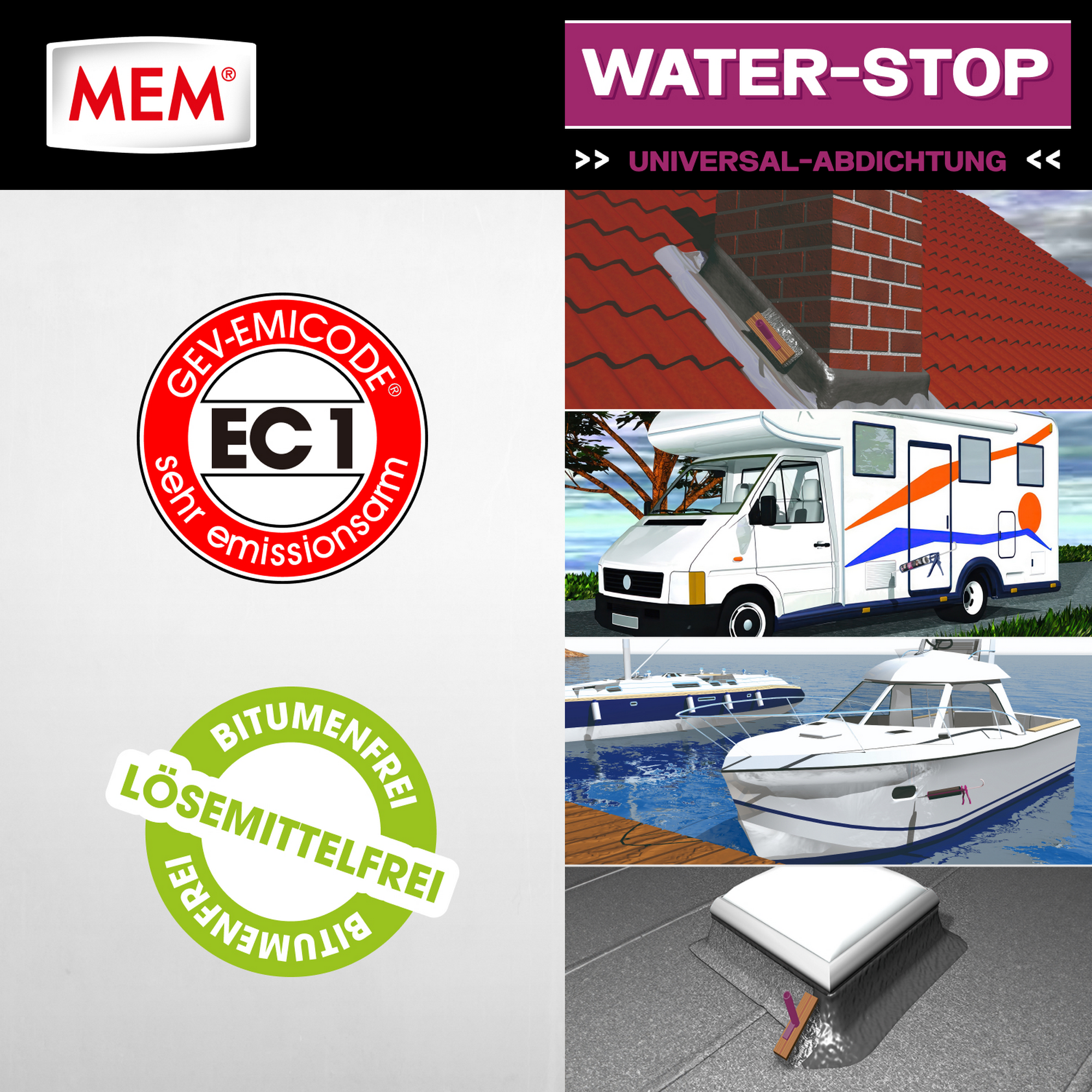 Universal-Abdichtung 'Water-Stop' 290 ml