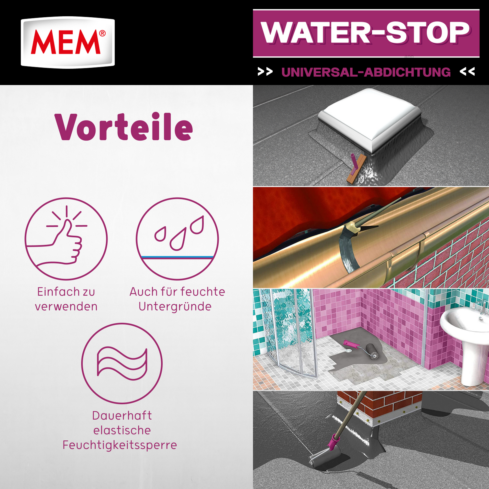 Universal-Abdichtung 'Water-Stop' 1 kg