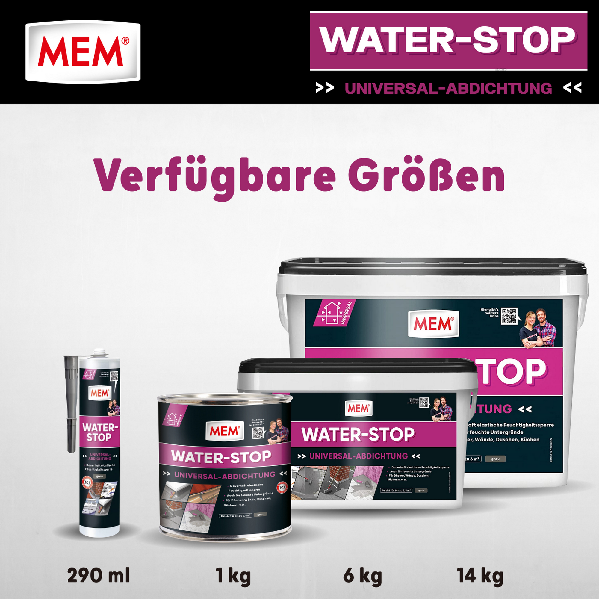 Universal-Abdichtung 'Water-Stop' 1 kg