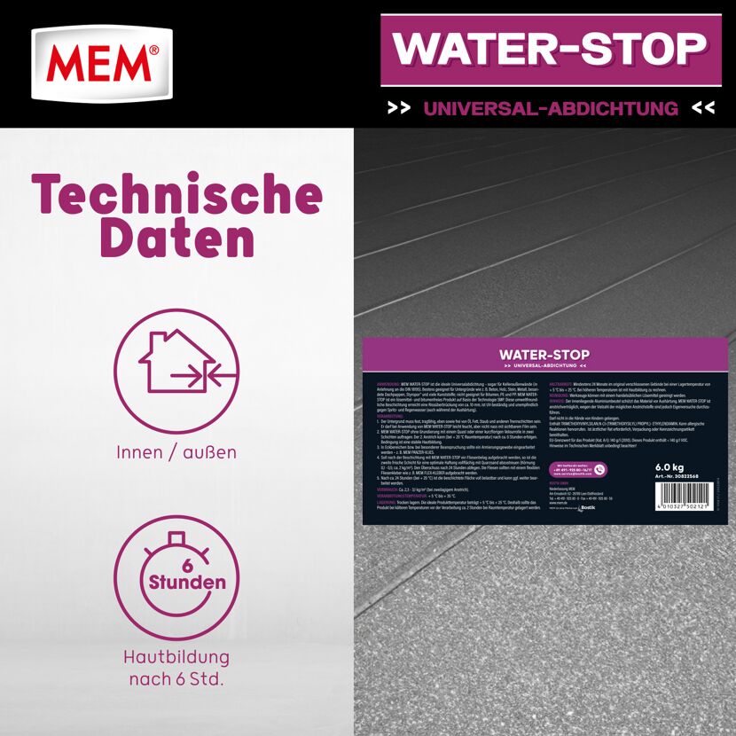 Universal-Abdichtung 'Water-Stop' 6 kg
