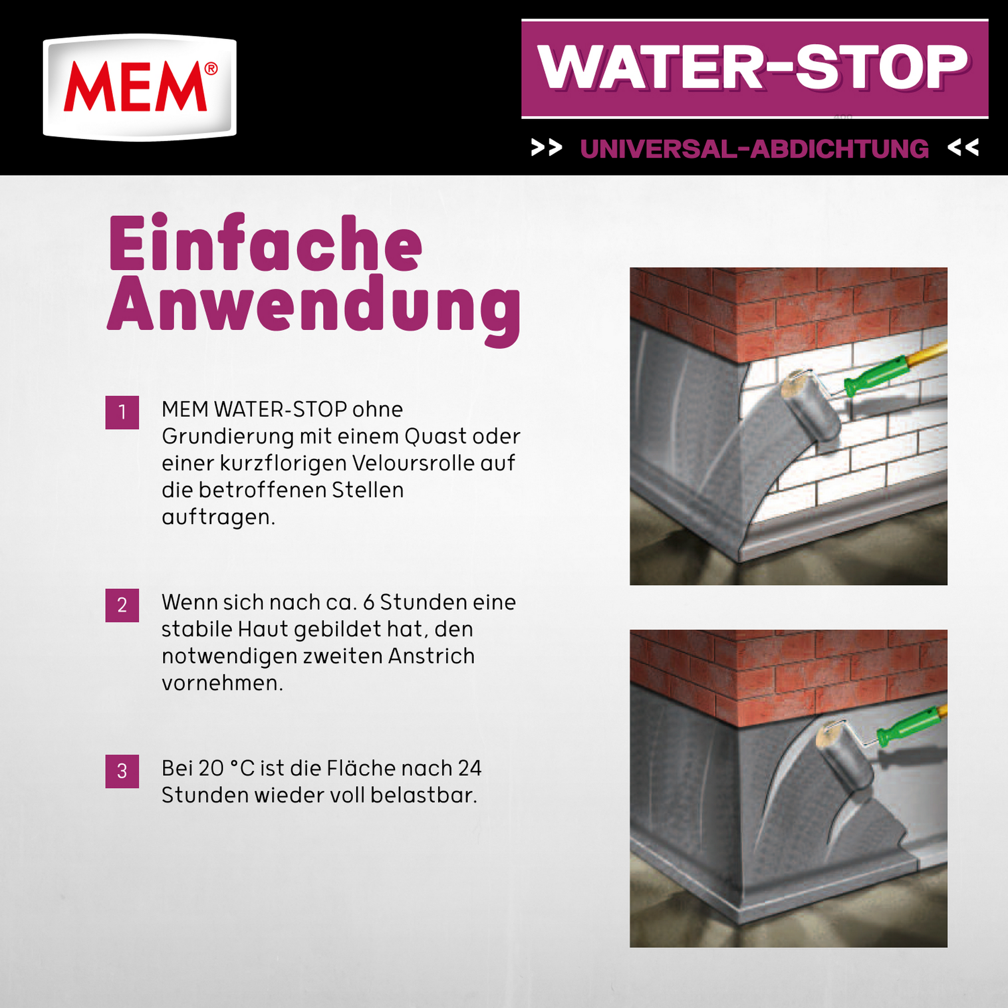 Universal-Abdichtung 'Water-Stop' 6 kg