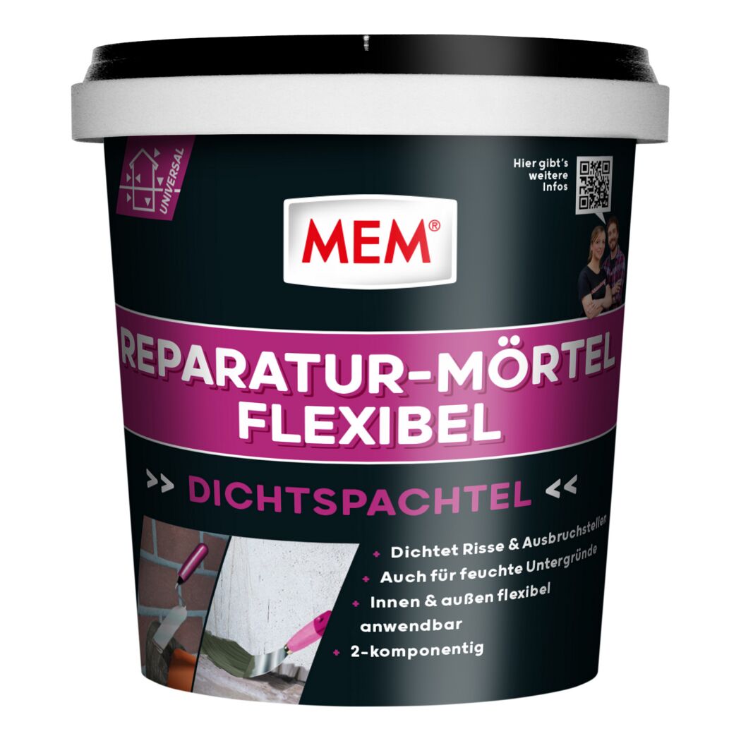 MEM Reparaturmörtel flexibel, Spachtel