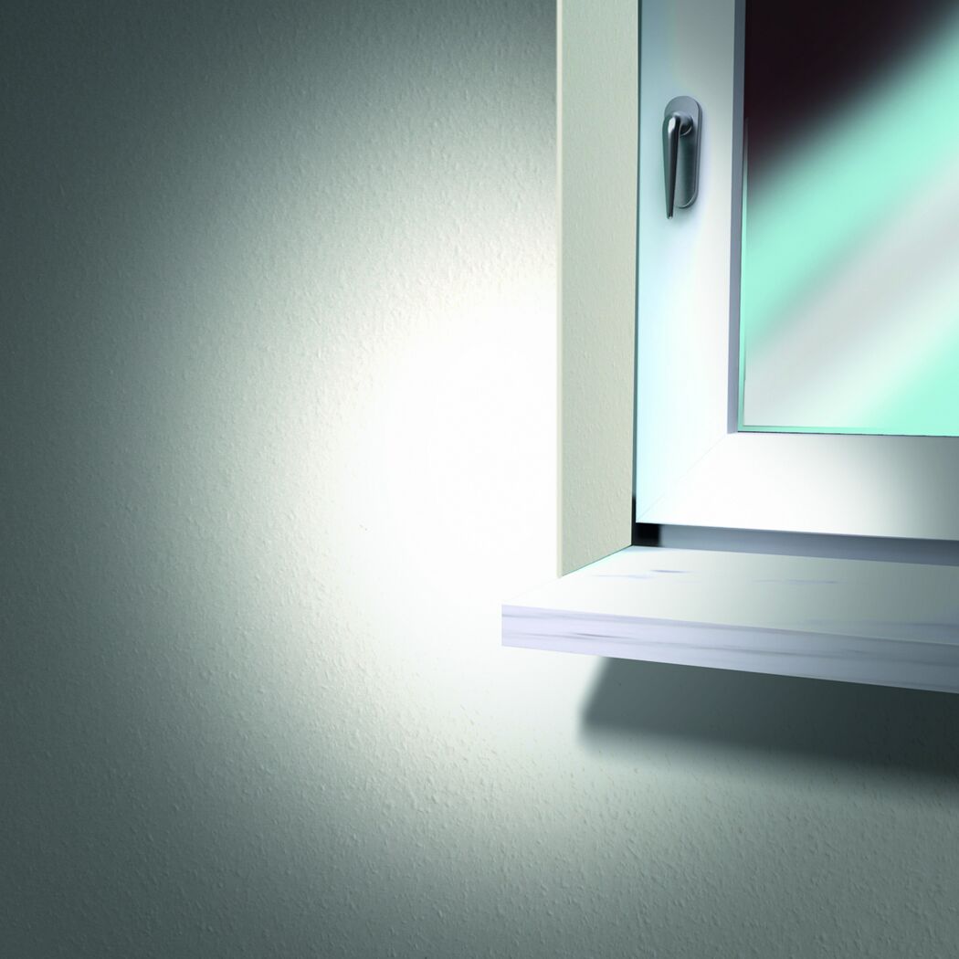 Fensterrahmen mit Fenstergriff