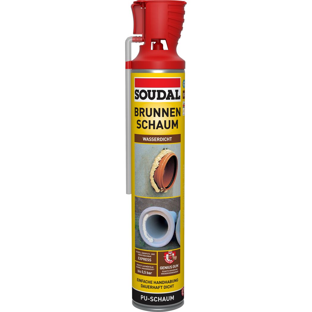 Soudal Brunnenschaum, wasserdicht