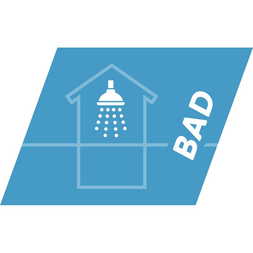 Duschkopf und BAD