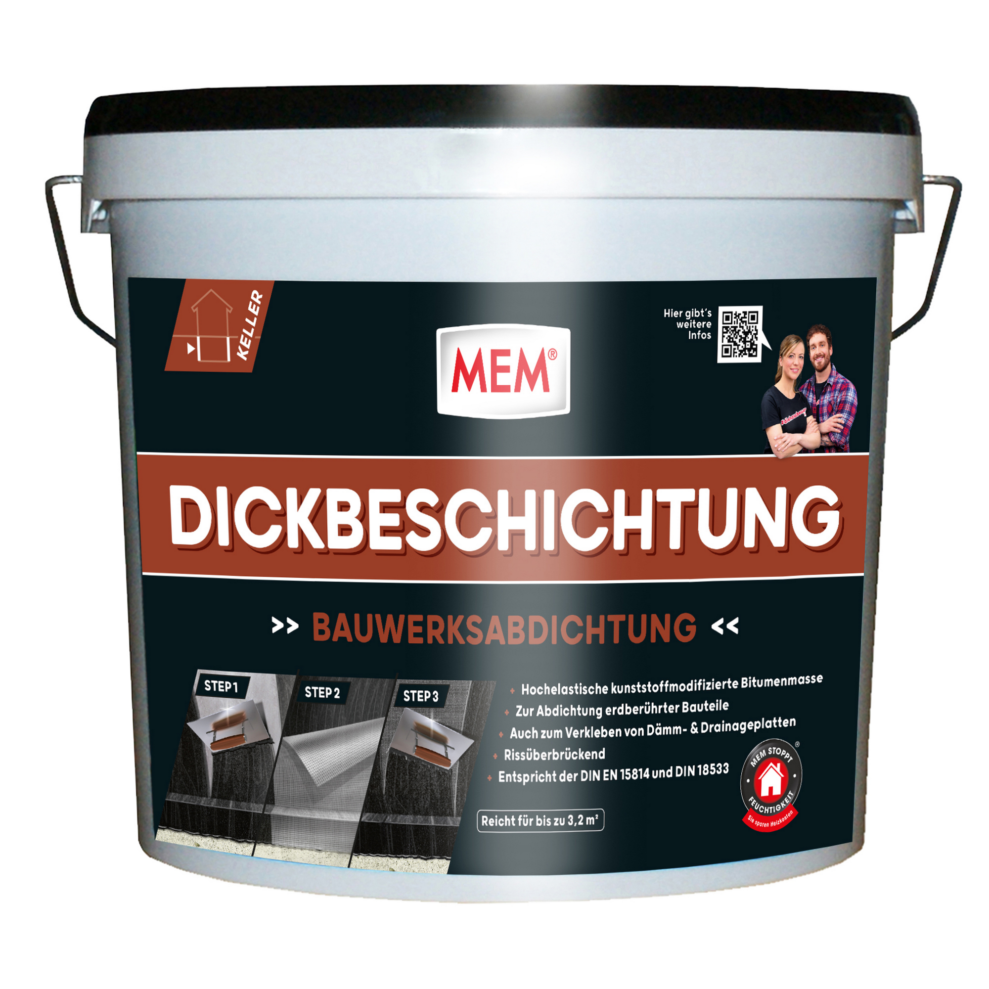 Bitumen-Dickbeschichtung 12 l + product picture