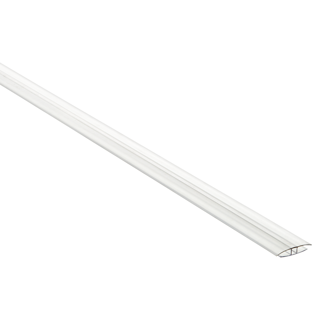 Bild von PC-H-Profil transparent 2500 x 16 mm
