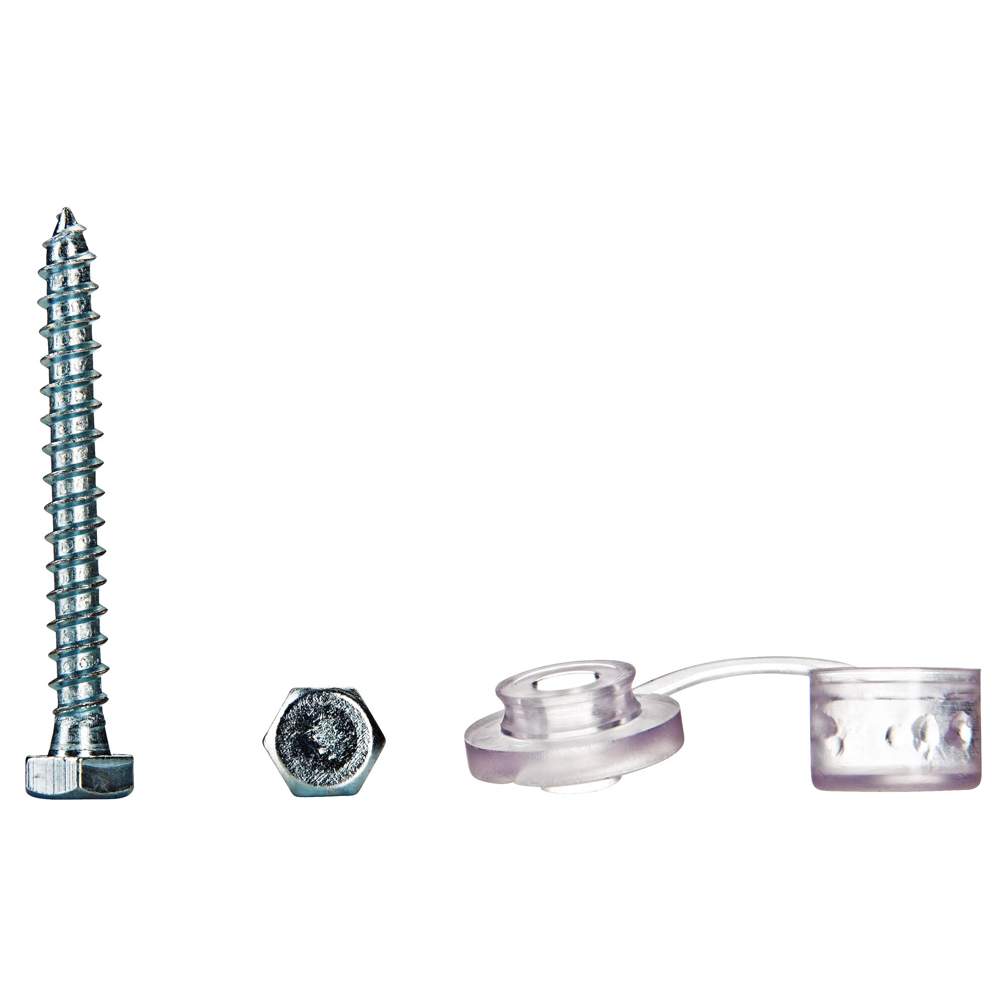 Schraube mit Sechskantkopf und Regenhut