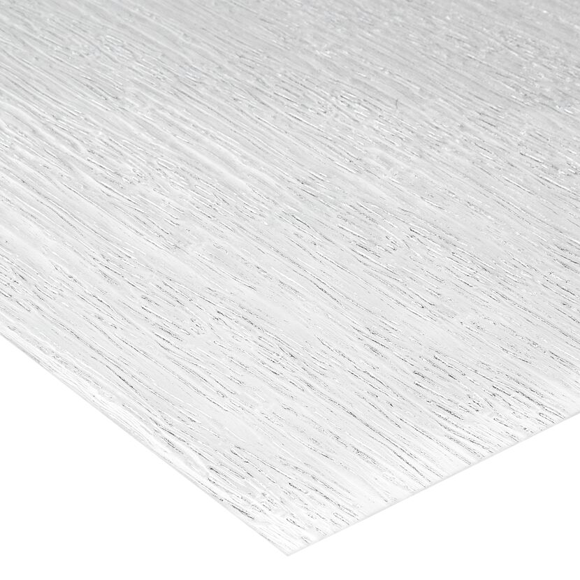 Weiße Polystyrolplatte Rinde