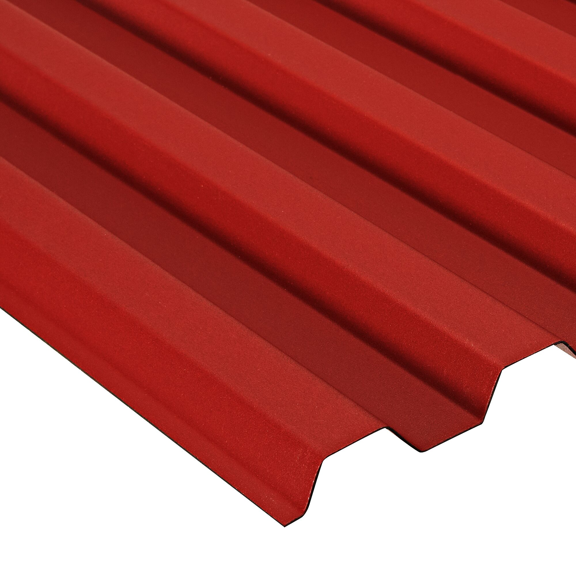 Rote Well-PVC Trapezplatte