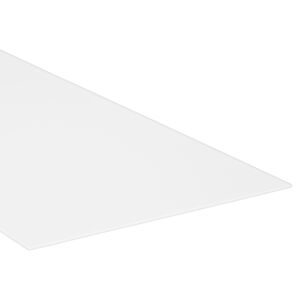 PVC-Hartschaumplatte "Creativ" weiß 50 x 25 cm