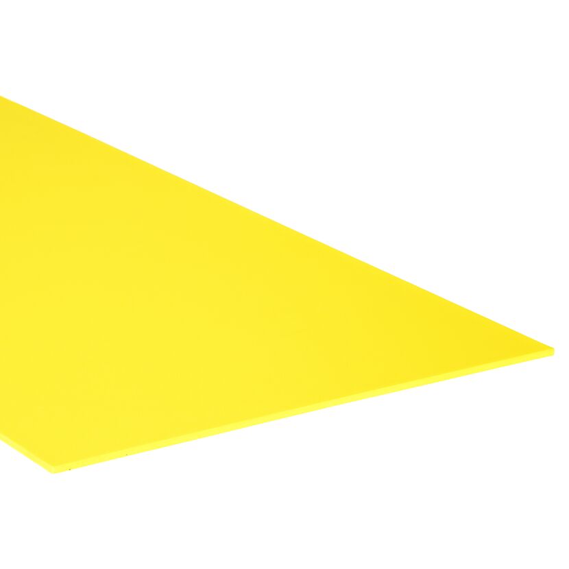 Gelbe Hartschaumplatte