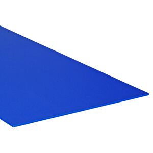 PVC-Hartschaumplatte "Creativ" blau 100 x 50 cm
