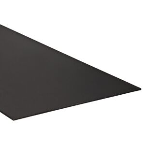 PVC-Hartschaumplatte "Creativ" schwarz 50 x 25 cm