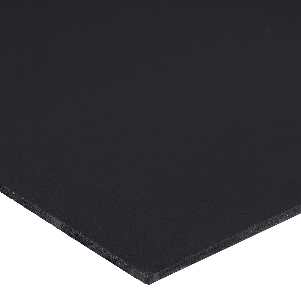 Schwarze Hartschaumplatte