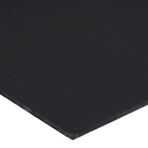 Hartschaumplatte schwarz 150 x 50 x 0,3 cm