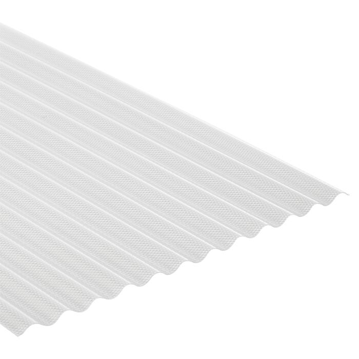Wellplatte Prisma Sinus PVC  transparent 120  x  90 cm