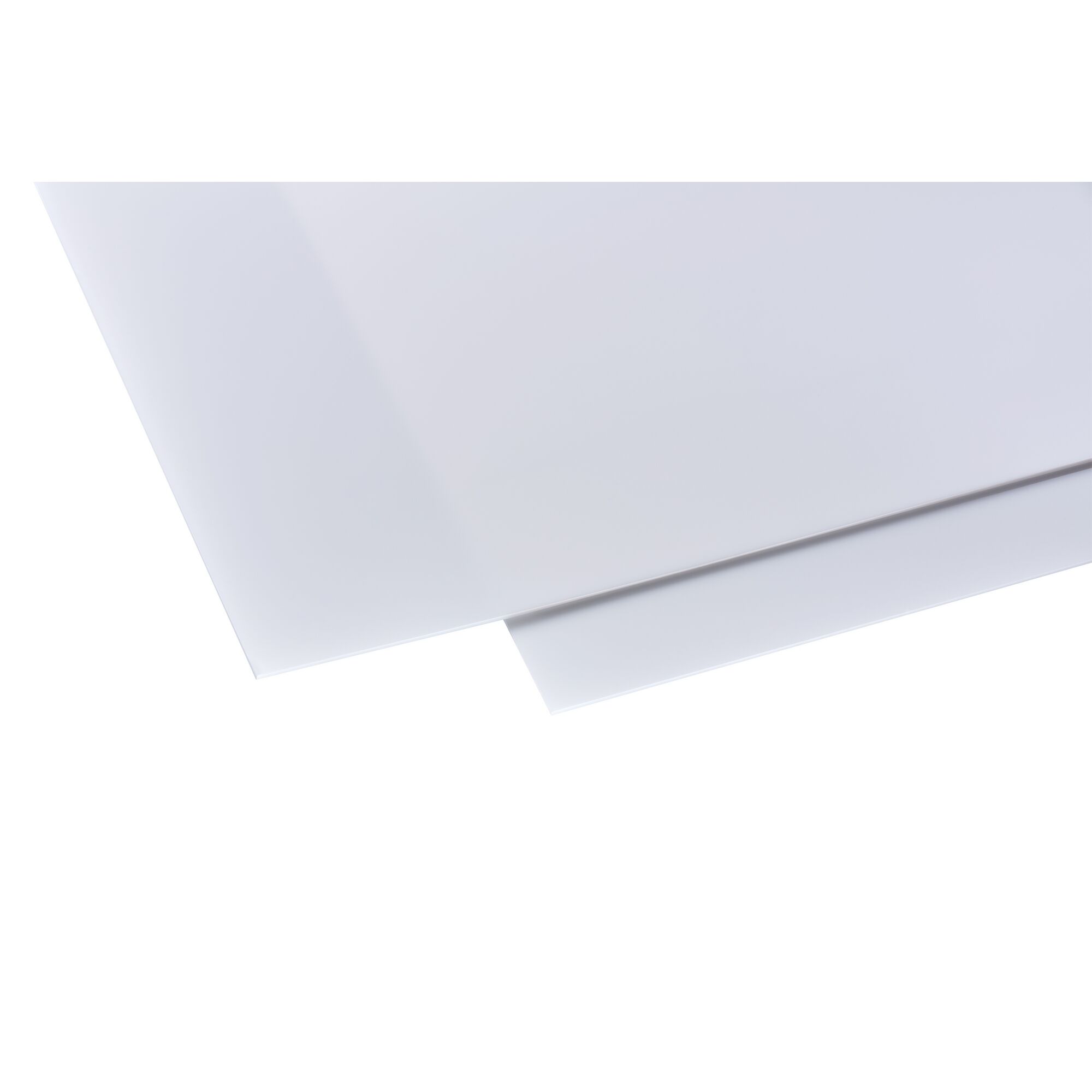 Zwei Platten Opal Acrylglas 3 mm