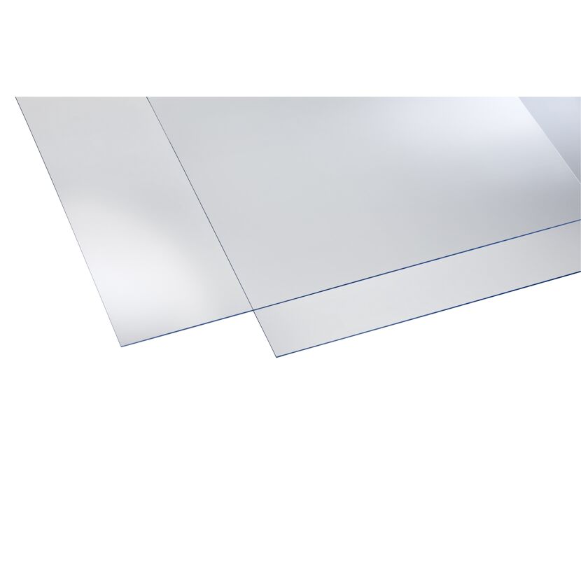 Polystyrolplatte klar 100 x 50 x 0,2 cm