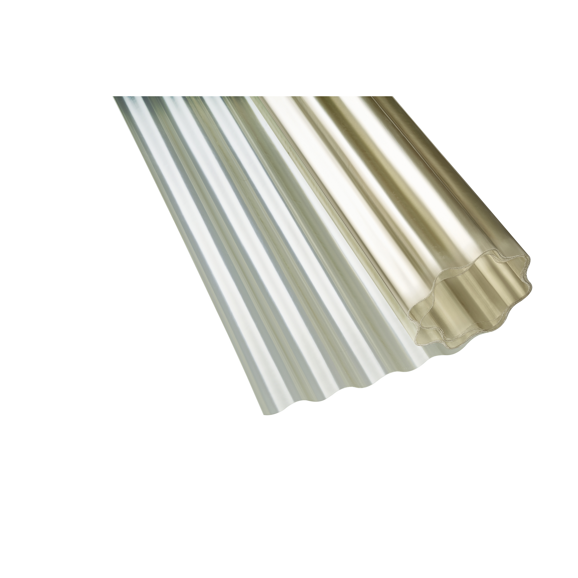 Polyester-Wellbahn 'Sinus 76/18' natur 100 x 0,08 cm Meterware + product picture